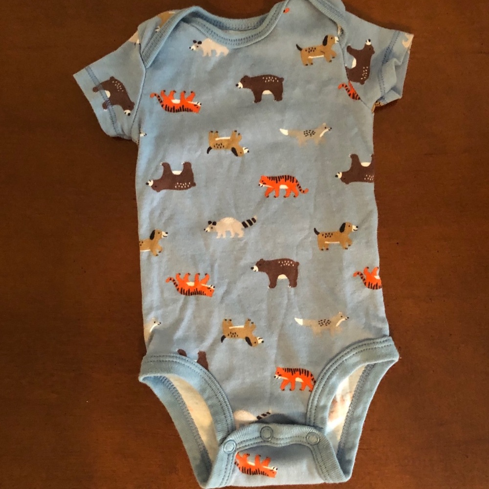Carter’s animal onesie